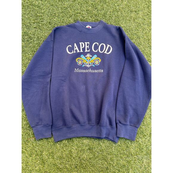 Vintage Cape Cod Massachusetts Crewneck Sweatshirt - Picture 1 of 3